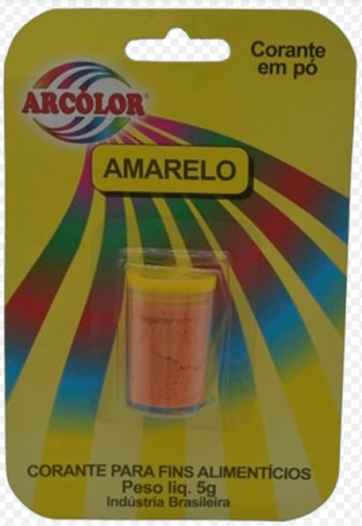 ARCOLOR - CORANTE ARCOLOR 5GR AMARELO - UN