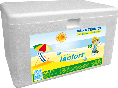 ISOFORT - CAIXA TERMICA EPS 080 LTS - UN