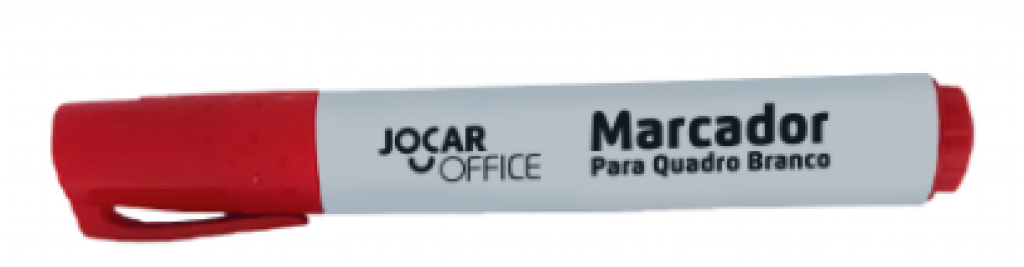 JOCAR OFFICE - MARCADOR P/ QUADRO BRANCO VERMELHO - UN
