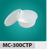MEIWA - MC-300CTP CIRCULAR C/TAMPA (300 ML) - CX.300UN