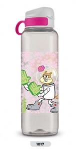 BANDEIRANTE - SQUEEZE PET SANDY E BOB 1L - UN (1017)