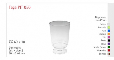 PLASTILANIA - TACA PIT-050 VERDE ESCURO - CX.60X10UN