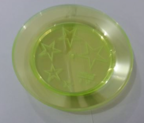 PLASTILANIA - PRATO MASTER 015 AMARELO OURO - CX.40X10UN